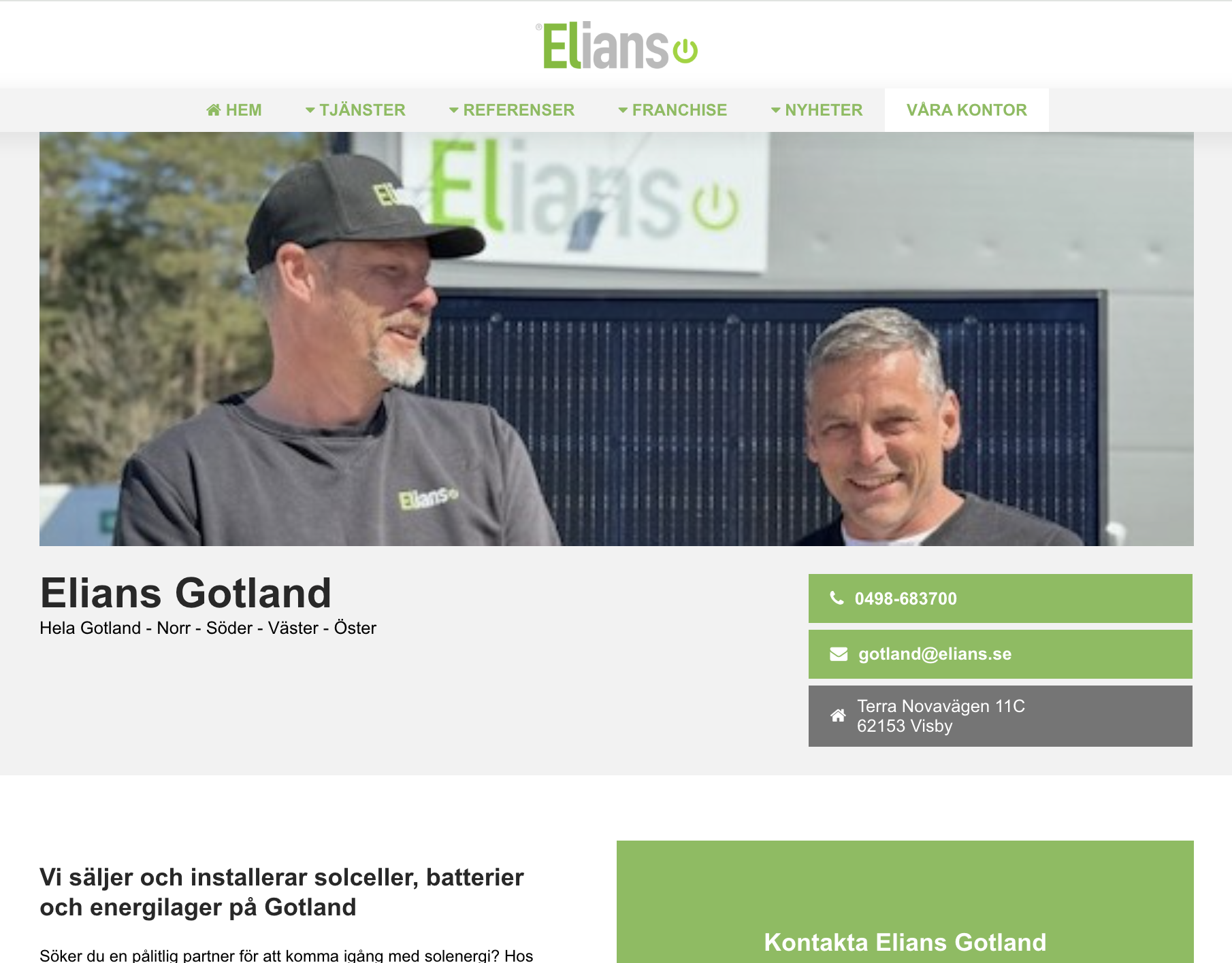 SOLPANELER GOTLAND SOLCELLER GOTLAND